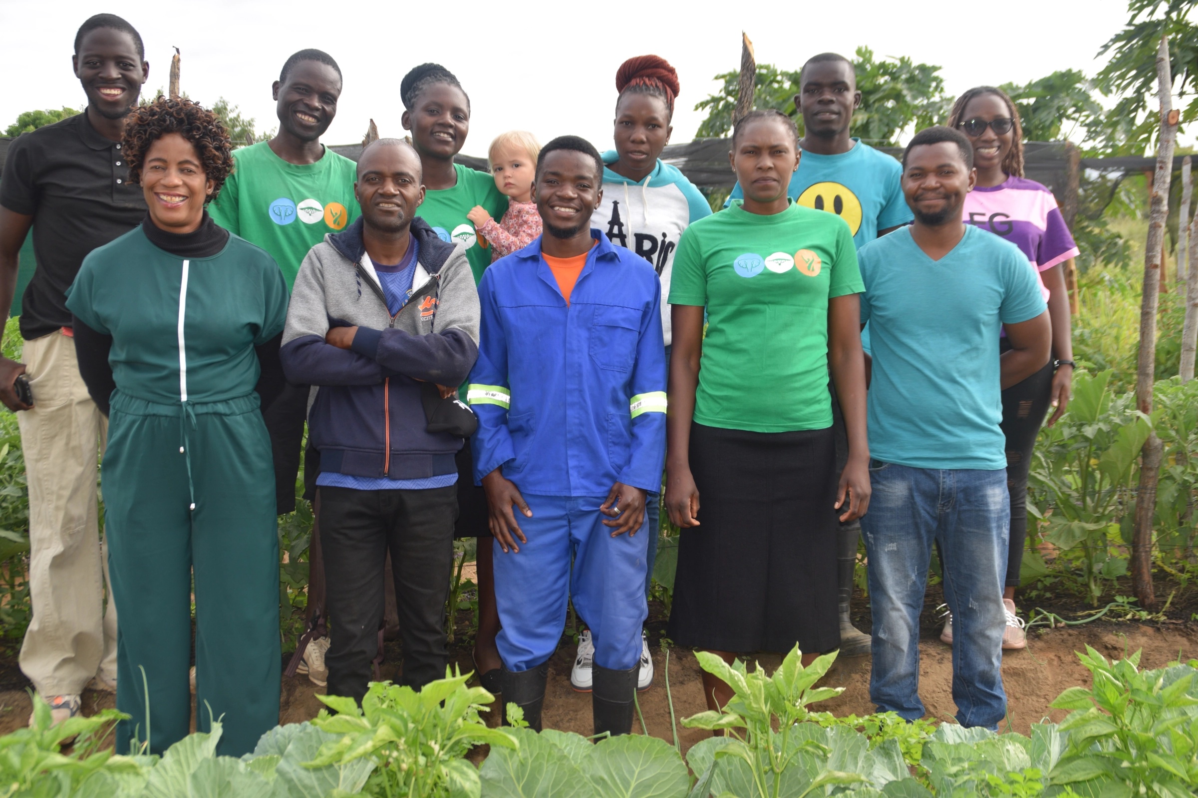Community members at a By Life Connected water day event